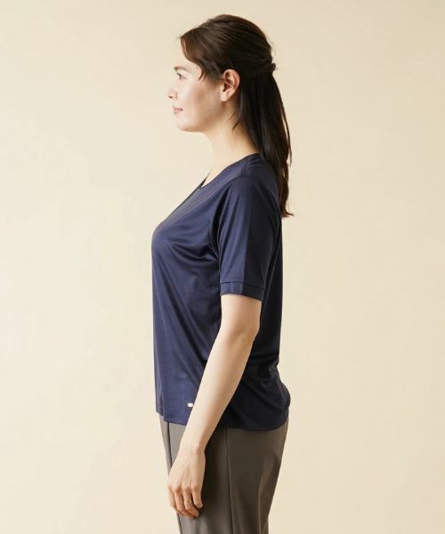 Leilian PLUS HOUSE / レリアンプラスハウス カットソー | シルククルーネックカットソー | 詳細5