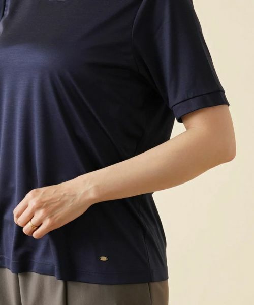 Leilian PLUS HOUSE / レリアンプラスハウス カットソー | シルククルーネックカットソー | 詳細9