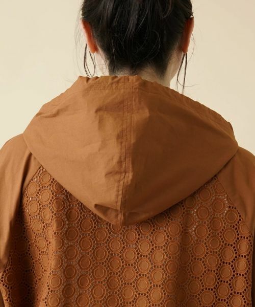 Leilian PLUS HOUSE / レリアンプラスハウス その他アウター | レース切替フーデッドジャケット | 詳細8