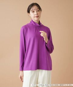 Leilian PLUS HOUSE / レリアンプラスハウス カットソー | ハイネックカットソー