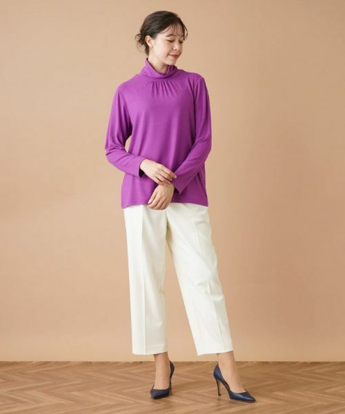 Leilian PLUS HOUSE / レリアンプラスハウス カットソー | ハイネックカットソー | 詳細12