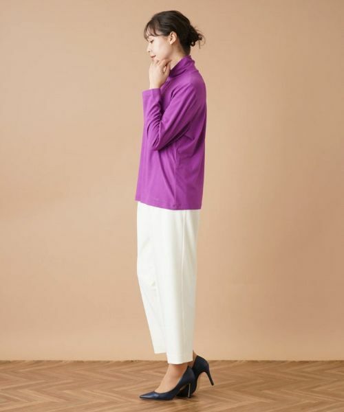 Leilian PLUS HOUSE / レリアンプラスハウス カットソー | ハイネックカットソー | 詳細13