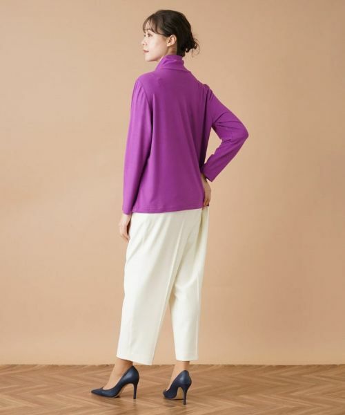Leilian PLUS HOUSE / レリアンプラスハウス カットソー | ハイネックカットソー | 詳細14