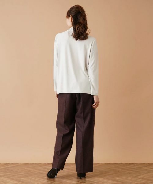 Leilian PLUS HOUSE / レリアンプラスハウス カットソー | ハイネックカットソー | 詳細3
