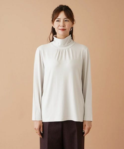 Leilian PLUS HOUSE / レリアンプラスハウス カットソー | ハイネックカットソー | 詳細4