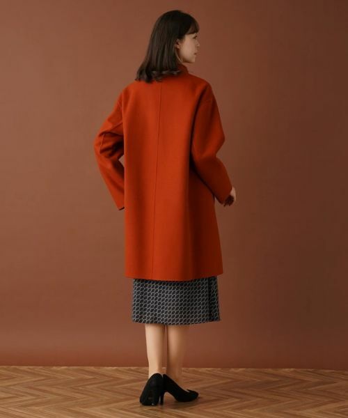 Leilian PLUS HOUSE / レリアンプラスハウス その他アウター | 【店舗人気】ブリックカラーコート | 詳細3