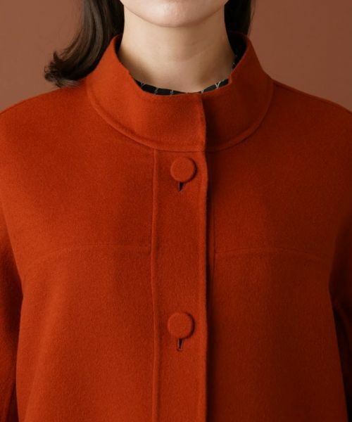 Leilian PLUS HOUSE / レリアンプラスハウス その他アウター | 【店舗人気】ブリックカラーコート | 詳細7
