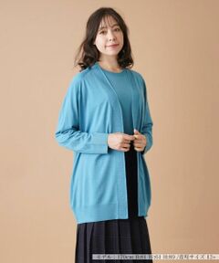 Leilian PLUS HOUSE / レリアンプラスハウス カーディガン・ボレロ | 【店舗人気】トッパーカーディガン【GEMMA】