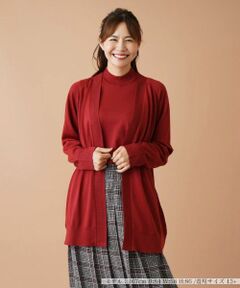 Leilian PLUS HOUSE / レリアンプラスハウス カーディガン・ボレロ | 【店舗人気】トッパーカーディガン【GEMMA】