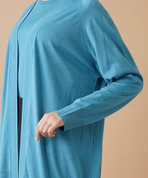 Leilian PLUS HOUSE / レリアンプラスハウス カーディガン・ボレロ | 【店舗人気】トッパーカーディガン【GEMMA】 | 詳細18