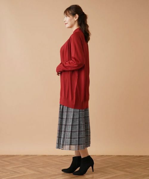 Leilian PLUS HOUSE / レリアンプラスハウス カーディガン・ボレロ | 【店舗人気】トッパーカーディガン【GEMMA】 | 詳細2