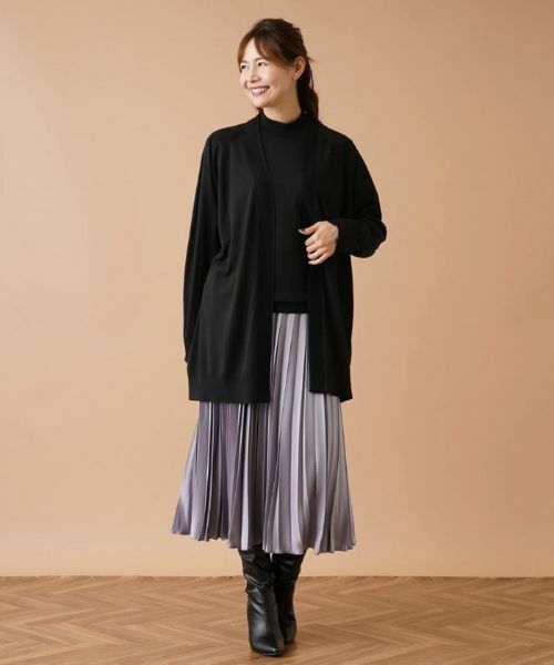 Leilian PLUS HOUSE / レリアンプラスハウス カーディガン・ボレロ | 【店舗人気】トッパーカーディガン【GEMMA】 | 詳細4