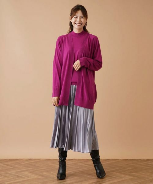 Leilian PLUS HOUSE / レリアンプラスハウス カーディガン・ボレロ | 【店舗人気】トッパーカーディガン【GEMMA】 | 詳細7
