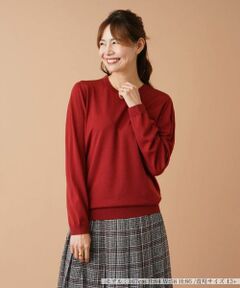 Leilian PLUS HOUSE / レリアンプラスハウス ニット・セーター | 【店舗人気】クルーネックニット【GEMMA】