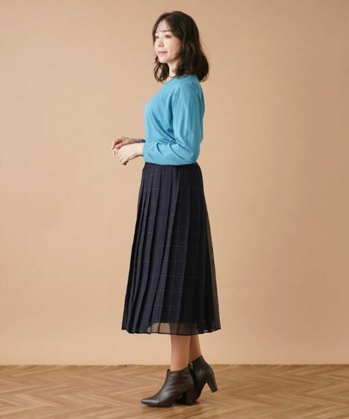 Leilian PLUS HOUSE / レリアンプラスハウス ニット・セーター | 【店舗人気】クルーネックニット【GEMMA】 | 詳細11