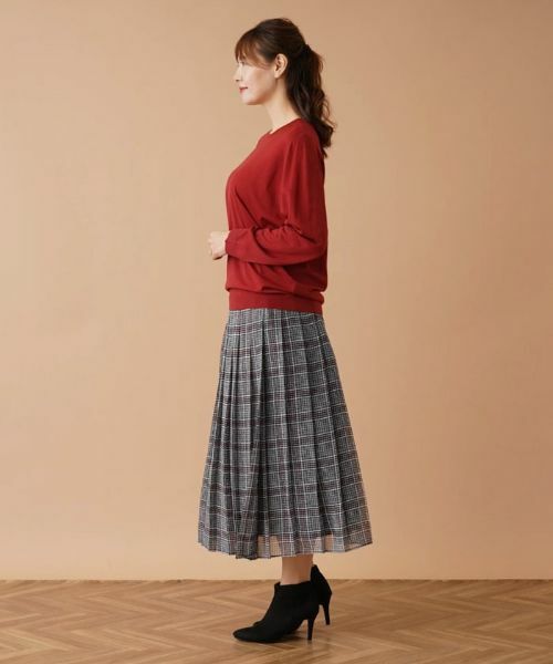 Leilian PLUS HOUSE / レリアンプラスハウス ニット・セーター | 【店舗人気】クルーネックニット【GEMMA】 | 詳細2