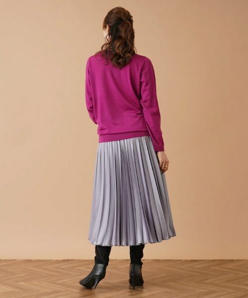 Leilian PLUS HOUSE / レリアンプラスハウス ニット・セーター | 【店舗人気】クルーネックニット【GEMMA】 | 詳細9