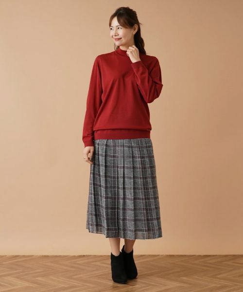 Leilian PLUS HOUSE / レリアンプラスハウス ニット・セーター | ハイネックニット【GEMMA】 | 詳細1