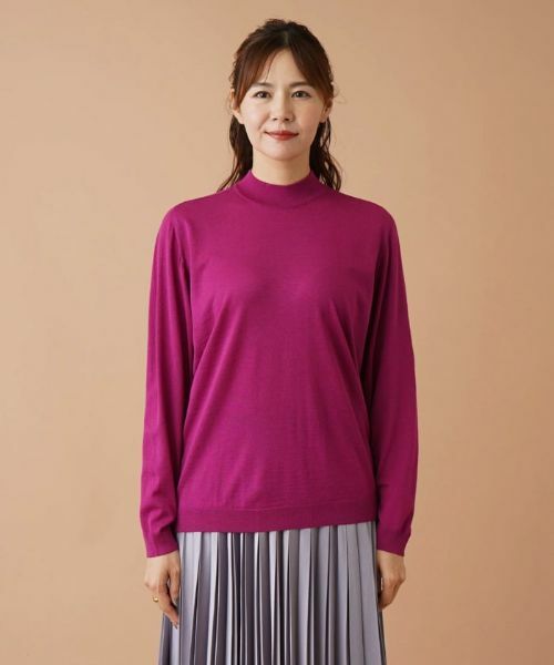 Leilian PLUS HOUSE / レリアンプラスハウス ニット・セーター | ハイネックニット【GEMMA】 | 詳細10