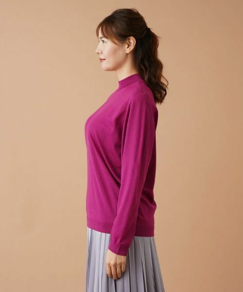 Leilian PLUS HOUSE / レリアンプラスハウス ニット・セーター | ハイネックニット【GEMMA】 | 詳細11