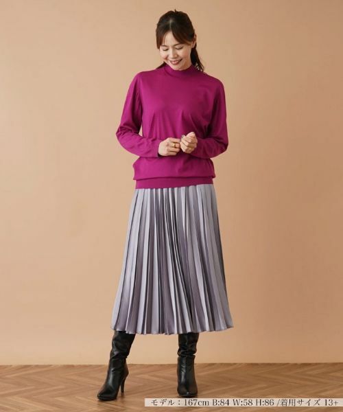 Leilian PLUS HOUSE / レリアンプラスハウス ニット・セーター | ハイネックニット【GEMMA】 | 詳細7