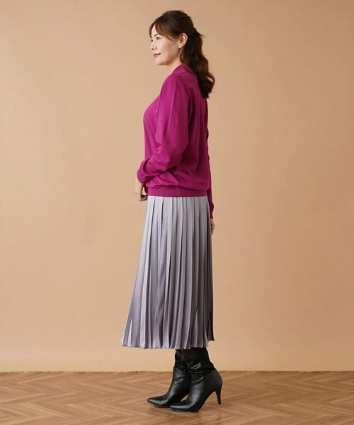 Leilian PLUS HOUSE / レリアンプラスハウス ニット・セーター | ハイネックニット【GEMMA】 | 詳細8