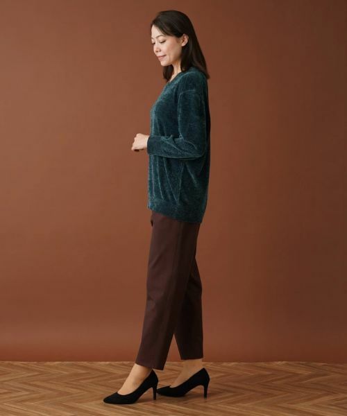 Leilian PLUS HOUSE / レリアンプラスハウス その他パンツ | ストレッチテーパードパンツ | 詳細16