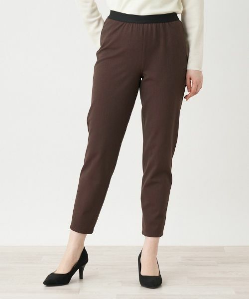 Leilian PLUS HOUSE / レリアンプラスハウス その他パンツ | ストレッチテーパードパンツ | 詳細19