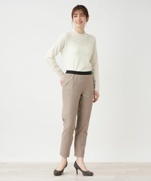 Leilian PLUS HOUSE / レリアンプラスハウス その他パンツ | ストレッチテーパードパンツ | 詳細25