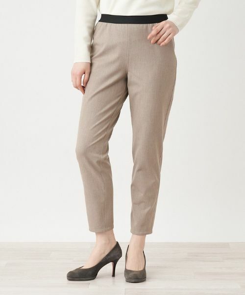 Leilian PLUS HOUSE / レリアンプラスハウス その他パンツ | ストレッチテーパードパンツ | 詳細26