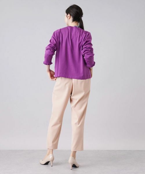 Leilian PLUS HOUSE / レリアンプラスハウス カーディガン・ボレロ | クルーネックニットカーディガン | 詳細3