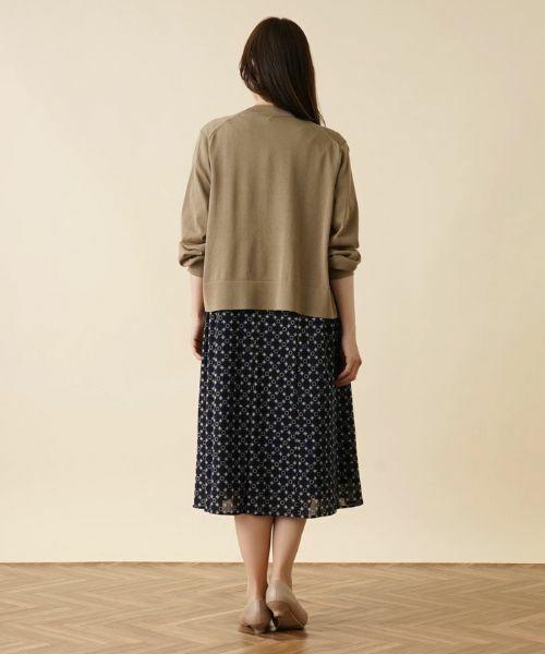 Leilian PLUS HOUSE / レリアンプラスハウス カーディガン・ボレロ | ラメシアーカーディガン | 詳細3