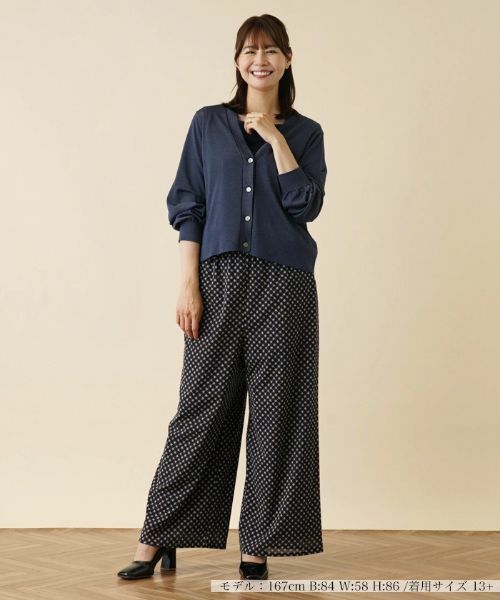 Leilian PLUS HOUSE / レリアンプラスハウス カーディガン・ボレロ | ラメシアーカーディガン | 詳細5