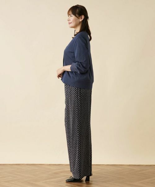 Leilian PLUS HOUSE / レリアンプラスハウス カーディガン・ボレロ | ラメシアーカーディガン | 詳細6