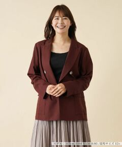 Leilian PLUS HOUSE / レリアンプラスハウス テーラードジャケット | ダブルテーラードジャケット