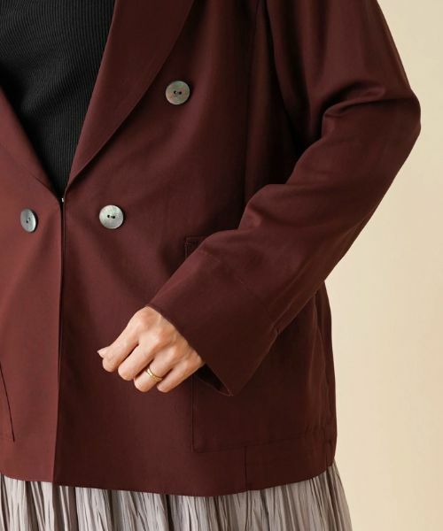 Leilian PLUS HOUSE / レリアンプラスハウス テーラードジャケット | ダブルテーラードジャケット | 詳細13