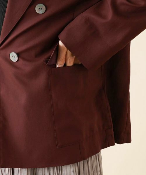Leilian PLUS HOUSE / レリアンプラスハウス テーラードジャケット | ダブルテーラードジャケット | 詳細15