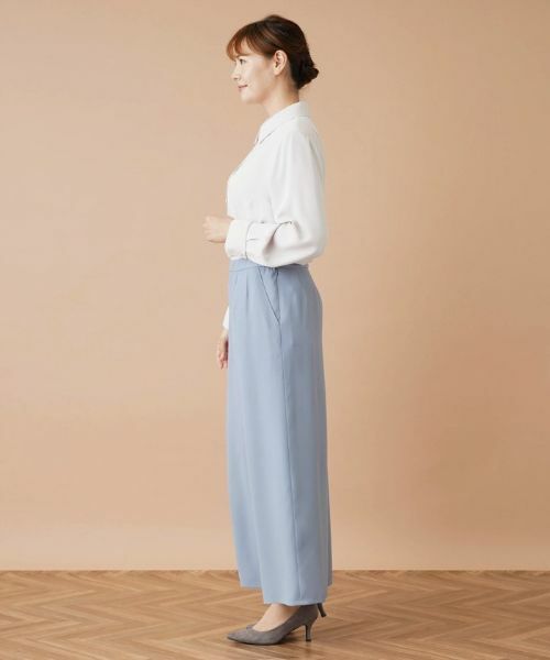 Leilian PLUS HOUSE / レリアンプラスハウス その他パンツ | ワンタックワイドパンツ | 詳細5