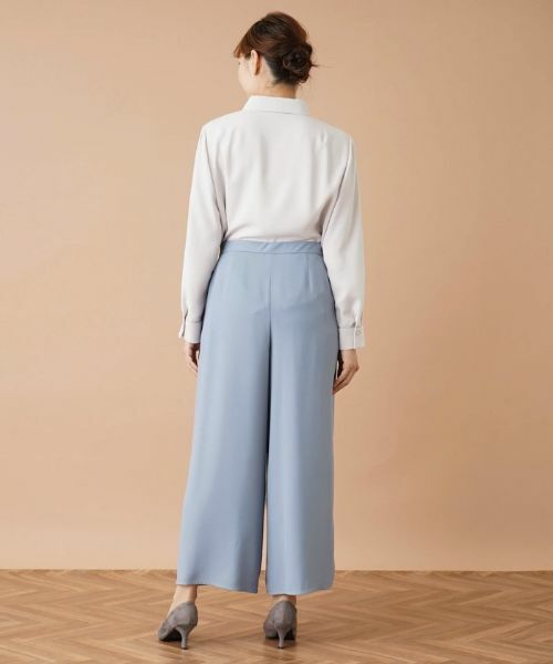 Leilian PLUS HOUSE / レリアンプラスハウス その他パンツ | ワンタックワイドパンツ | 詳細6