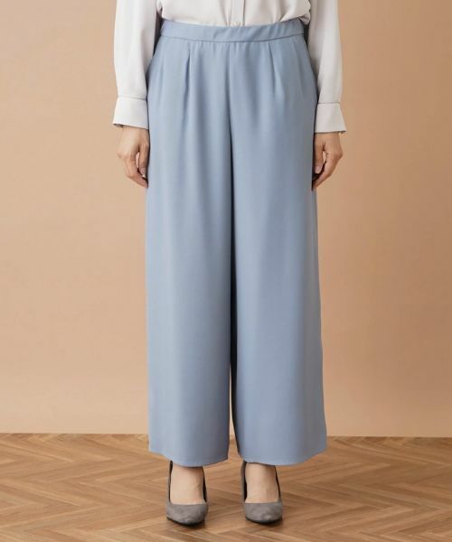 Leilian PLUS HOUSE / レリアンプラスハウス その他パンツ | ワンタックワイドパンツ | 詳細7