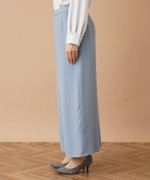 Leilian PLUS HOUSE / レリアンプラスハウス その他パンツ | ワンタックワイドパンツ | 詳細8