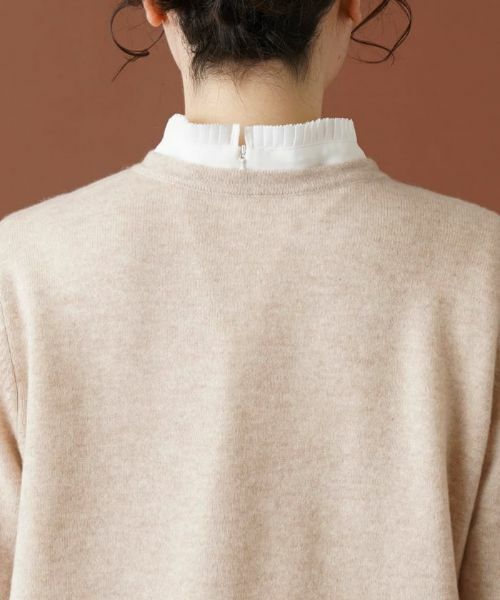 Leilian PLUS HOUSE / レリアンプラスハウス カーディガン・ボレロ | カシミヤクルーネックカーディガン | 詳細13