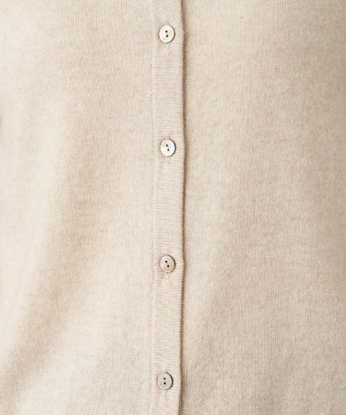 Leilian PLUS HOUSE / レリアンプラスハウス カーディガン・ボレロ | カシミヤクルーネックカーディガン | 詳細16