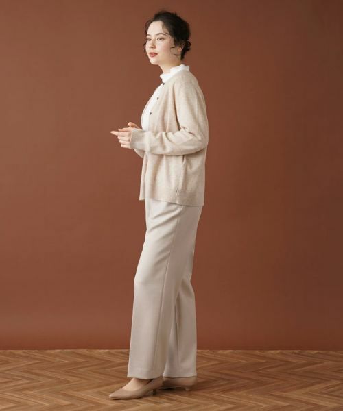 Leilian PLUS HOUSE / レリアンプラスハウス カーディガン・ボレロ | カシミヤクルーネックカーディガン | 詳細6