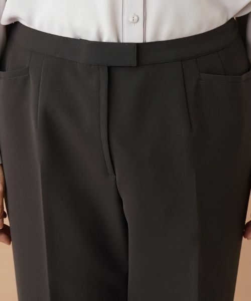 Leilian PLUS HOUSE / レリアンプラスハウス その他パンツ | ストレッチセンタープレスパンツ | 詳細10