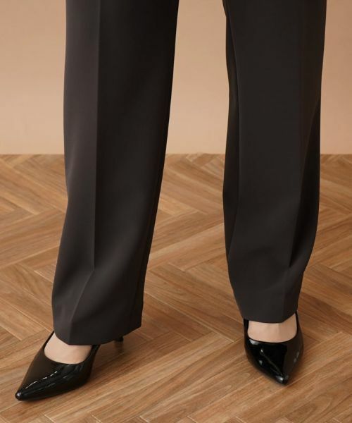 Leilian PLUS HOUSE / レリアンプラスハウス その他パンツ | ストレッチセンタープレスパンツ | 詳細12