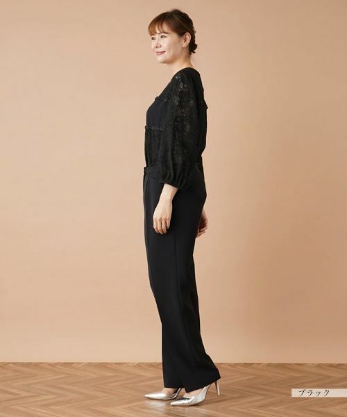 Leilian PLUS HOUSE / レリアンプラスハウス その他パンツ | ストレッチセンタープレスパンツ | 詳細15