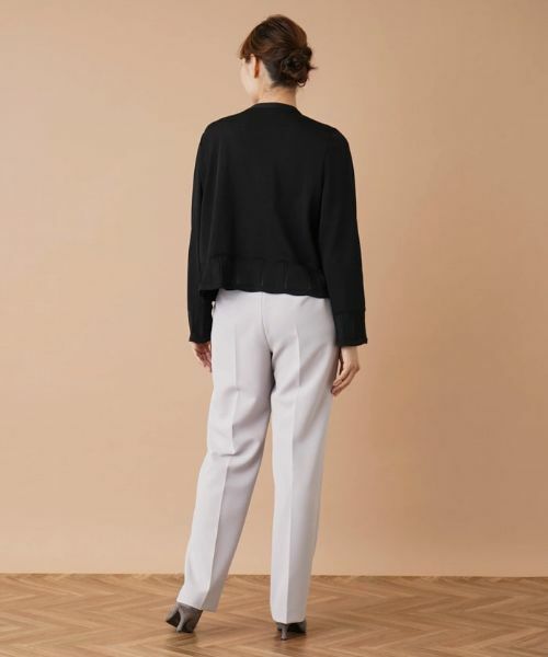 Leilian PLUS HOUSE / レリアンプラスハウス その他パンツ | ストレッチセンタープレスパンツ | 詳細19