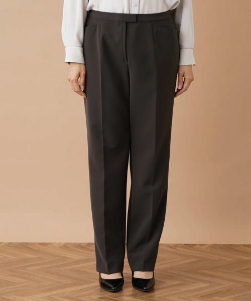 Leilian PLUS HOUSE / レリアンプラスハウス その他パンツ | ストレッチセンタープレスパンツ | 詳細7