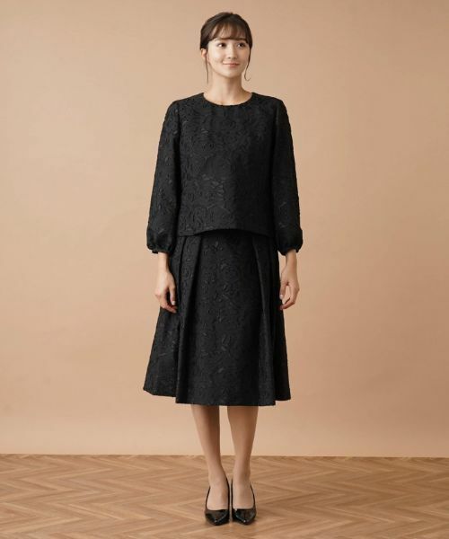 Leilian PLUS HOUSE / レリアンプラスハウス セットアップ | 【セレモニー】ブラウススーツ | 詳細4